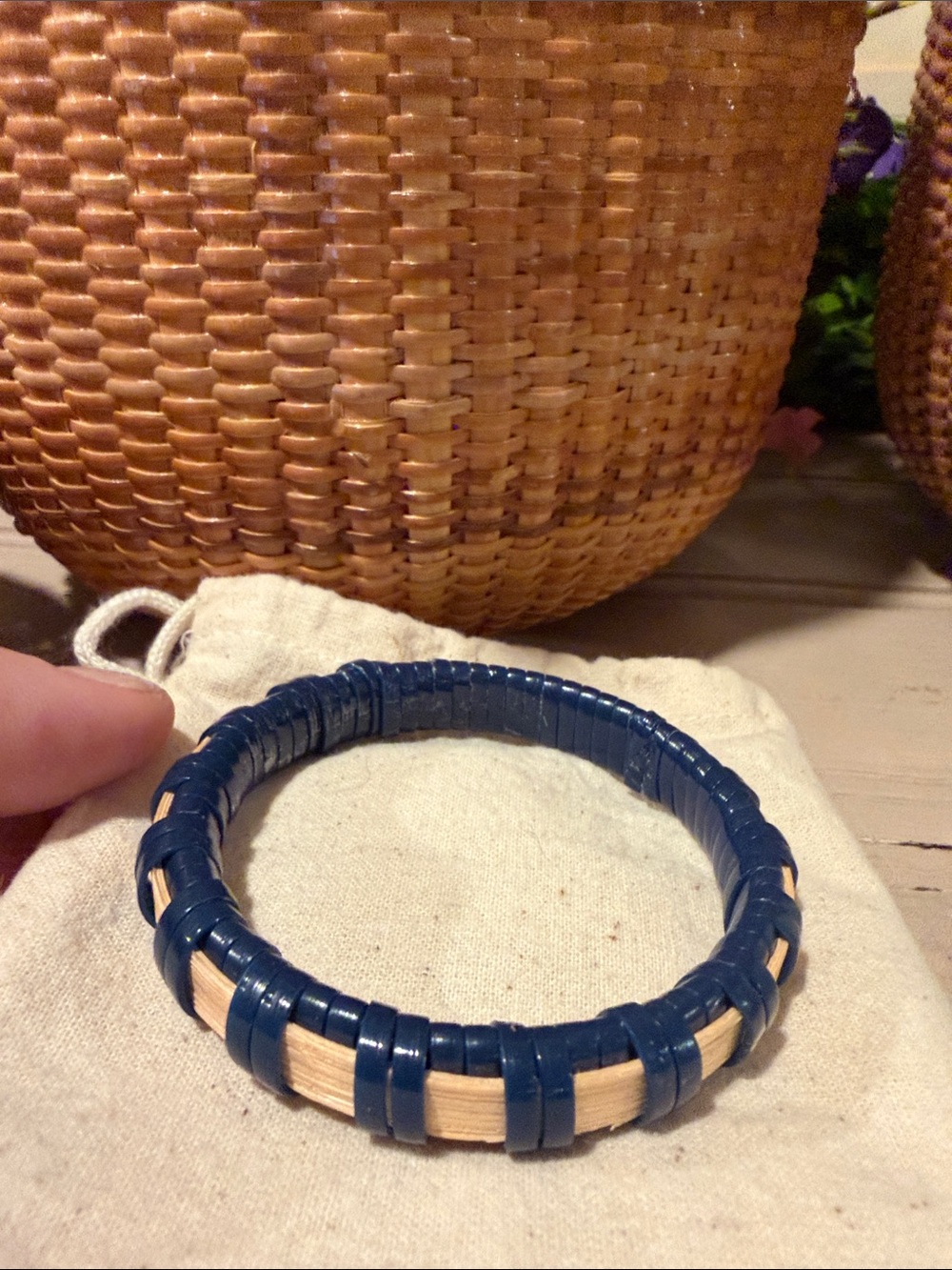 Nantucket Basket Bangle Bracelet Brand New